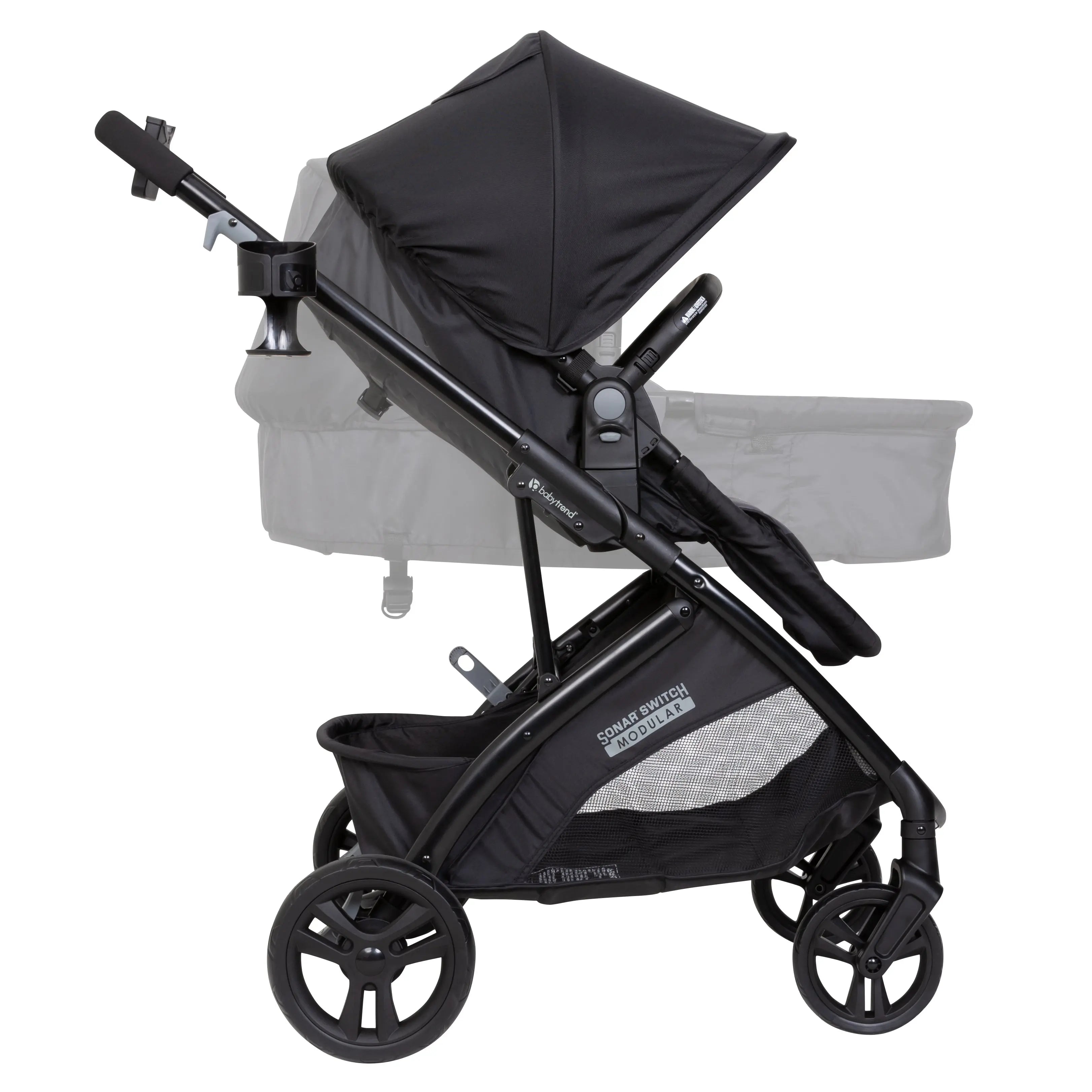 Sonar™ Switch 6-in-1 Modular Stroller Travel System with Ally™ 35 Infant Car Seat - Convertible Baby Stroller for Newborn to Toddler | Perfect for Travel, Shopping & Daily Use