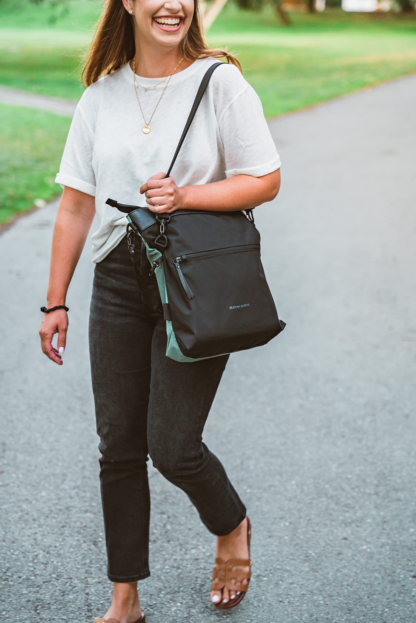 Sherpani Vale Anti-Theft Crossbody Purse for Women - Secure Travel Shoulder Bag & Stylish Tote Handbag - Perfect for Commuting, Shopping, and Vacation Trips