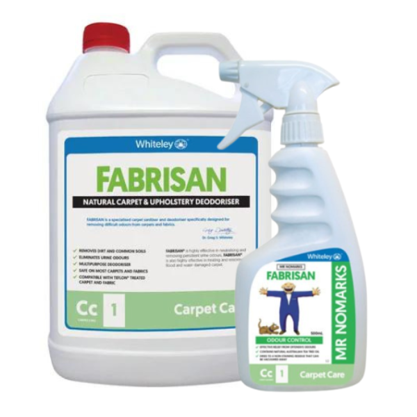 Whiteley Mr Nomarks Fabrisan Carpet Sanitiser & Deodorizer - Eliminates Odors & Bacteria | Perfect for Pet Stains, Spills & Home Refresh