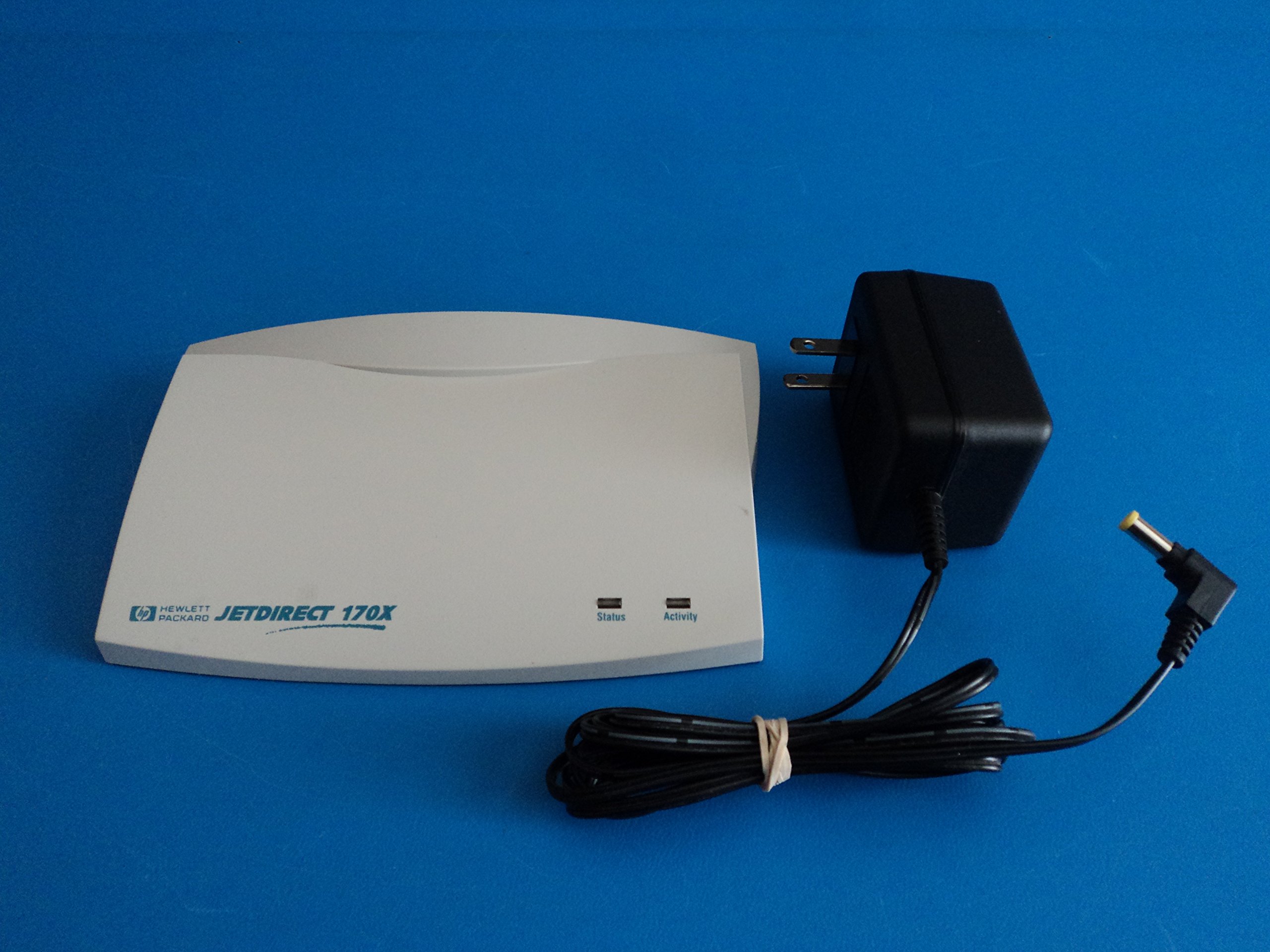 HP J3258B External JETDIRECT 170X Print Server (J3258-61012) - High-Speed Network Printing Solution for Office & Small Business