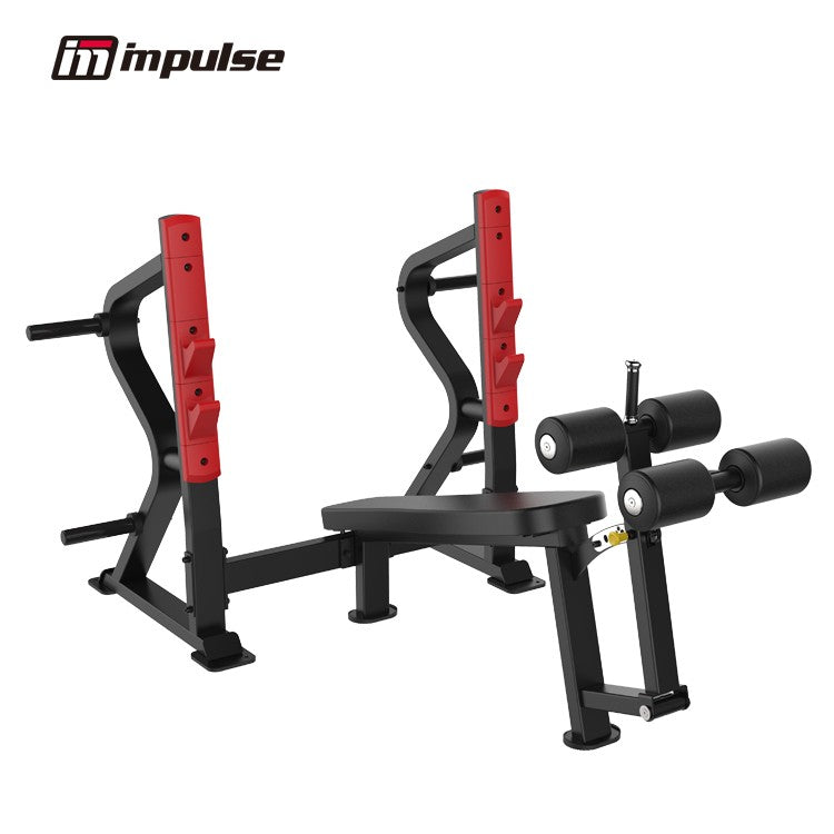 SL7030 Adjustable Decline Bench Press for Home Gym - Strength Training & Weightlifting Equipment for Chest, Shoulder & Core Workouts - Perfect for Small Spaces & Full-Body Fitness