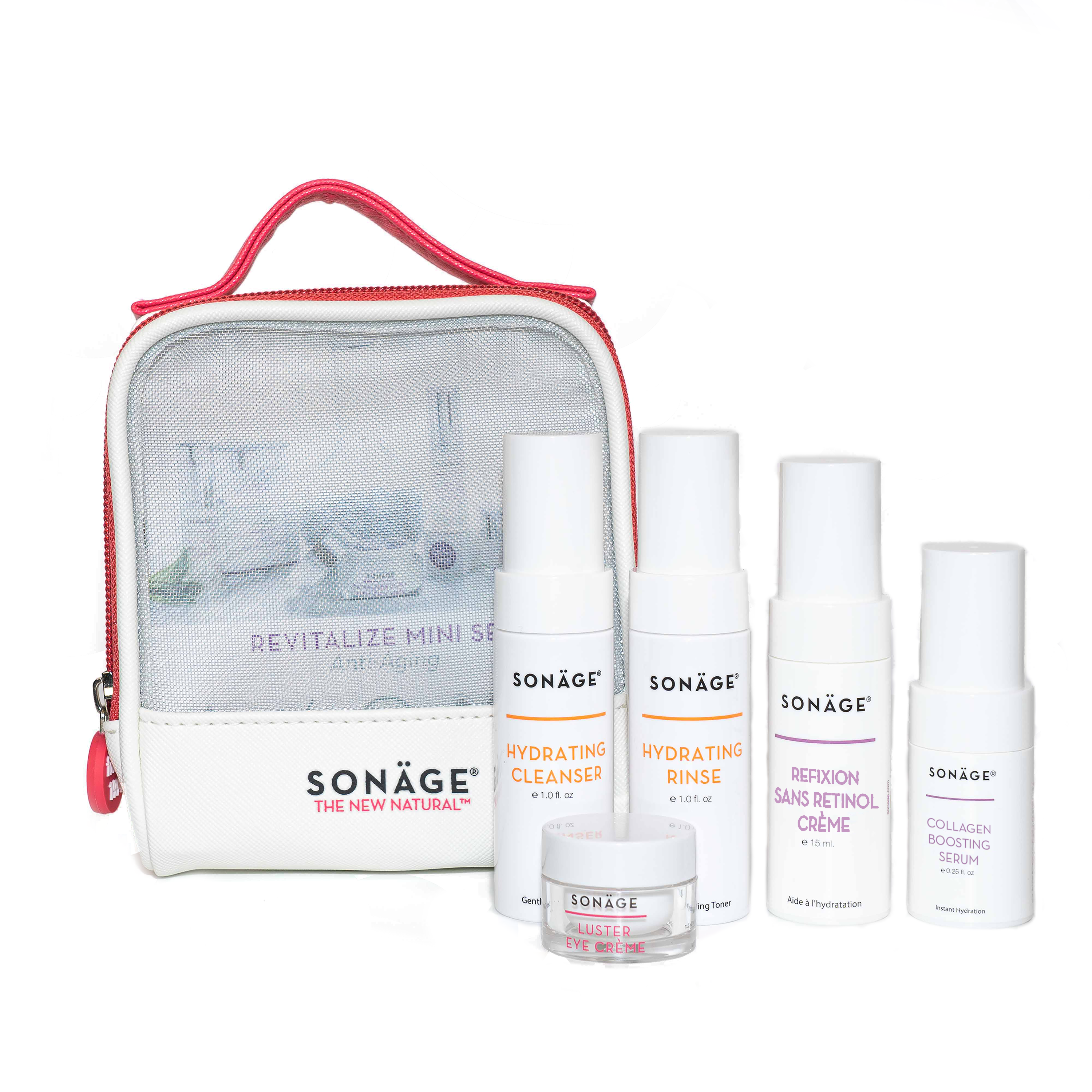 Revitalize Mini Skincare Set - Anti-Aging Face Cream & Eye Serum for Women - Perfect for Daily Hydration & Night Routine | Travel-Friendly Skincare Kit