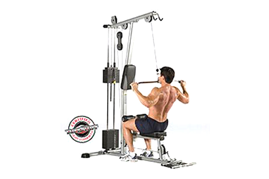 TuffStuff Evolution Lat Pulldown & Low Row Combo Machine (CLM 855WS) - Home Gym Strength Training Equipment for Back and Arm Workouts
