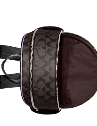 Coach Signature Canvas Court Backpack - Stylish & Durable Women's Backpack for Work, School & Travel | Perfect for Commuting, College & Everyday Use