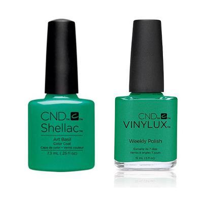 CND Shellac & Vinylux Nail Polish Combo Set - Long Lasting Gel & Regular Polish Kit for Salon Quality Manicures | Perfect for Home Nail Art, DIY Pedicures & Professional Salon Use