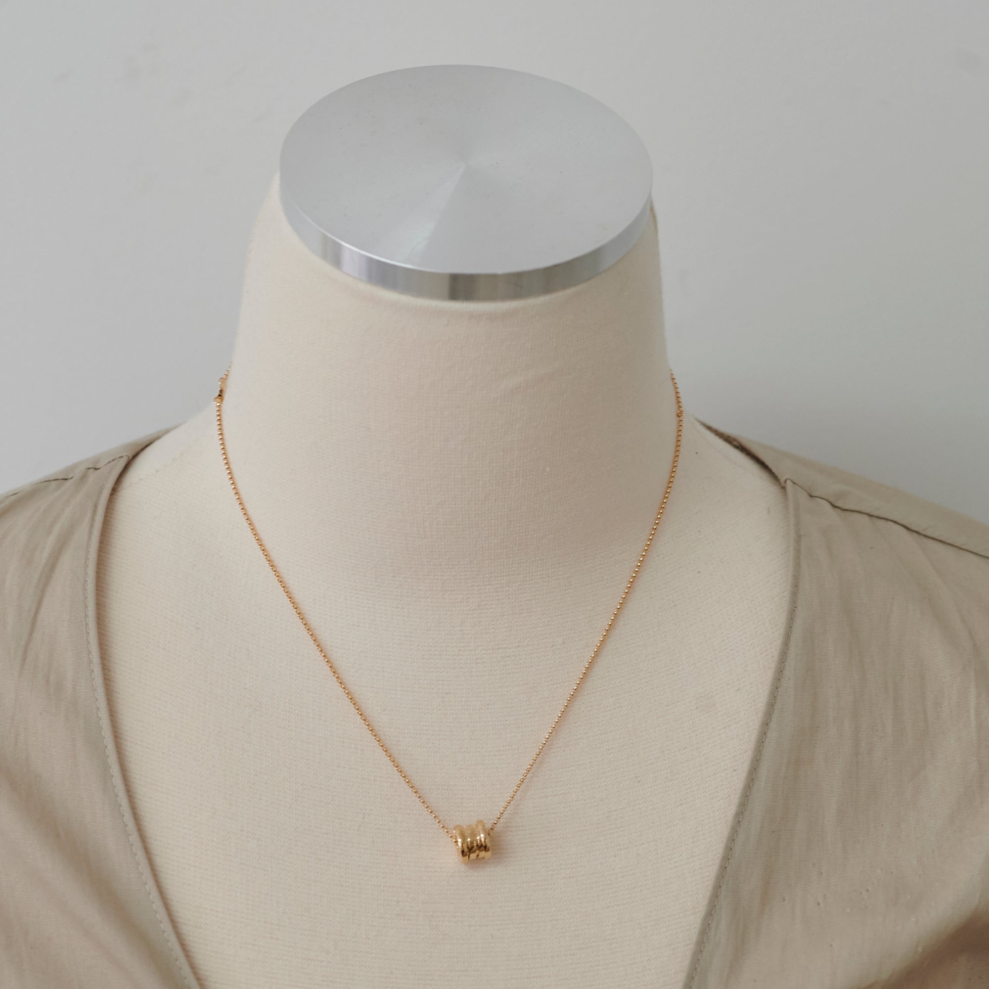 Bvlgari B Zero1 Mini Necklace 18K Rose Gold Pendant - Elegant Italian Jewelry for Women, Perfect for Date Night & Special Occasions (2024 Collection)