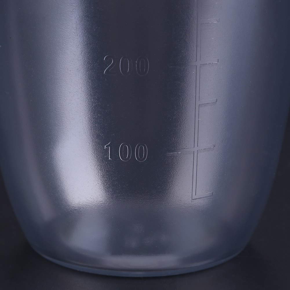 700cc Plastic Cocktail Shaker with Measuring Scale - Bartender Tool for Milk Tea, Espresso & Snow Grams Drinks - Perfect for Home Bars, Coffee Shops & Professional Mixology