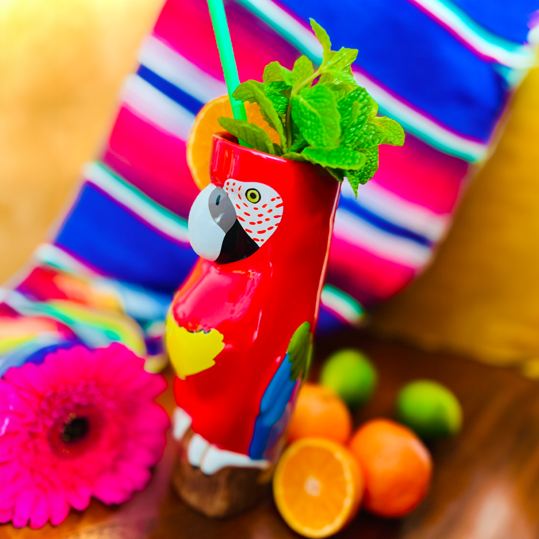 Wholesale Red Parrot (Case of 12) - Perfect for Parties, Events, and Tropical Themed Decorations