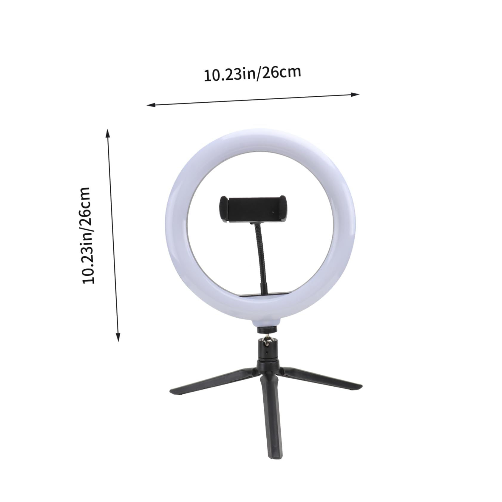Gatuida 3-Piece LED Ring Light Kit with Tripod for Phone Selfie & Live Streaming - Perfect for Makeup Videos & Content Creation