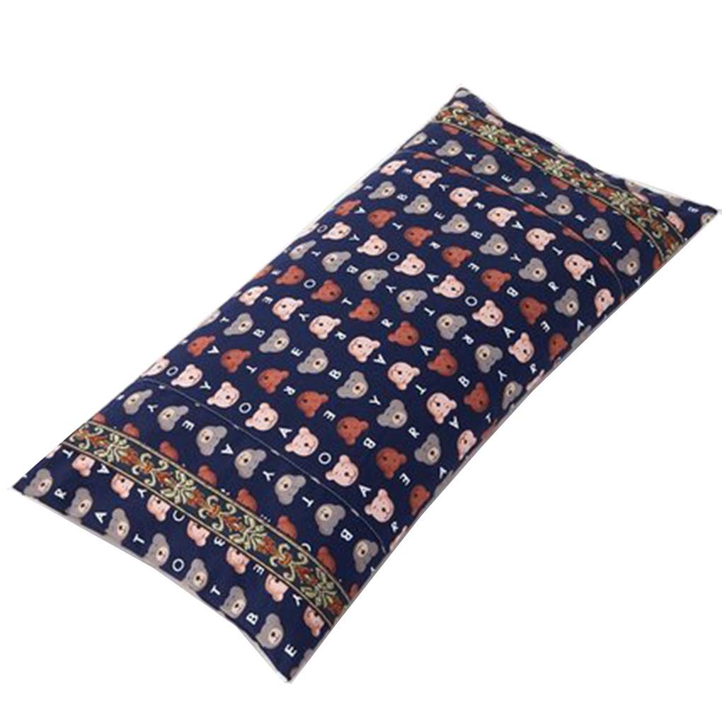 Organic Buckwheat Memory Pillow - Adjustable Pure Cotton Support for Neck & Back Pain Relief - Home & Travel Sleep Aid (Single Pack, Pillow A) - Perfect for Side Sleepers, Office Naps & Post-Surgery Recovery
