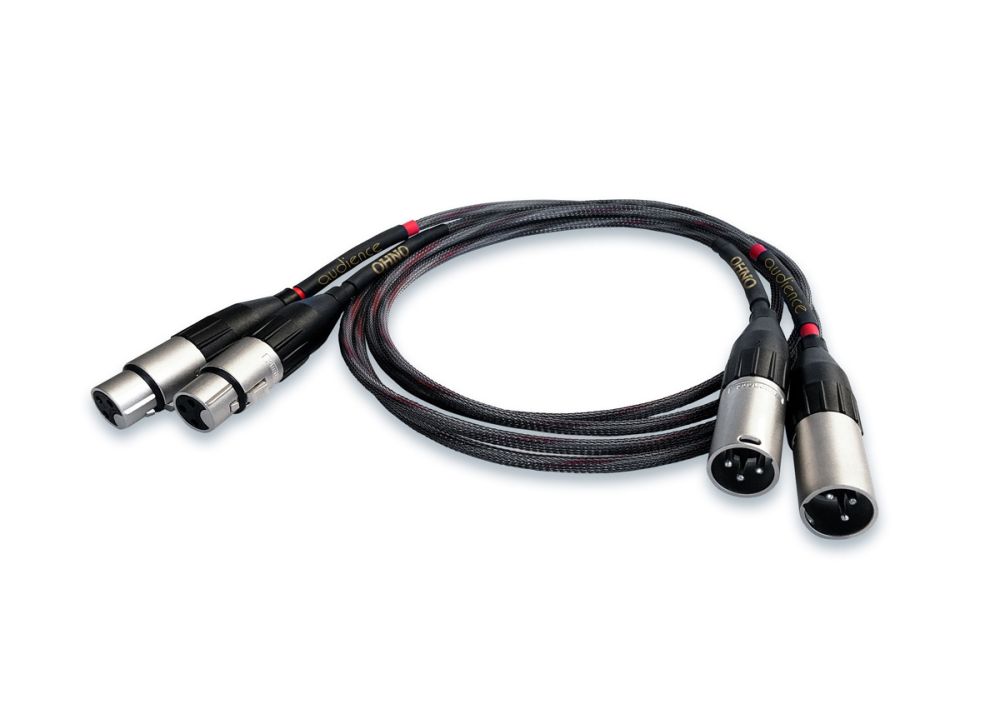 Premium Audience OHNO XLR Interconnect Cables (Pair) - High-Quality Balanced Audio Cables for Professional Studio Recording & Live Performances