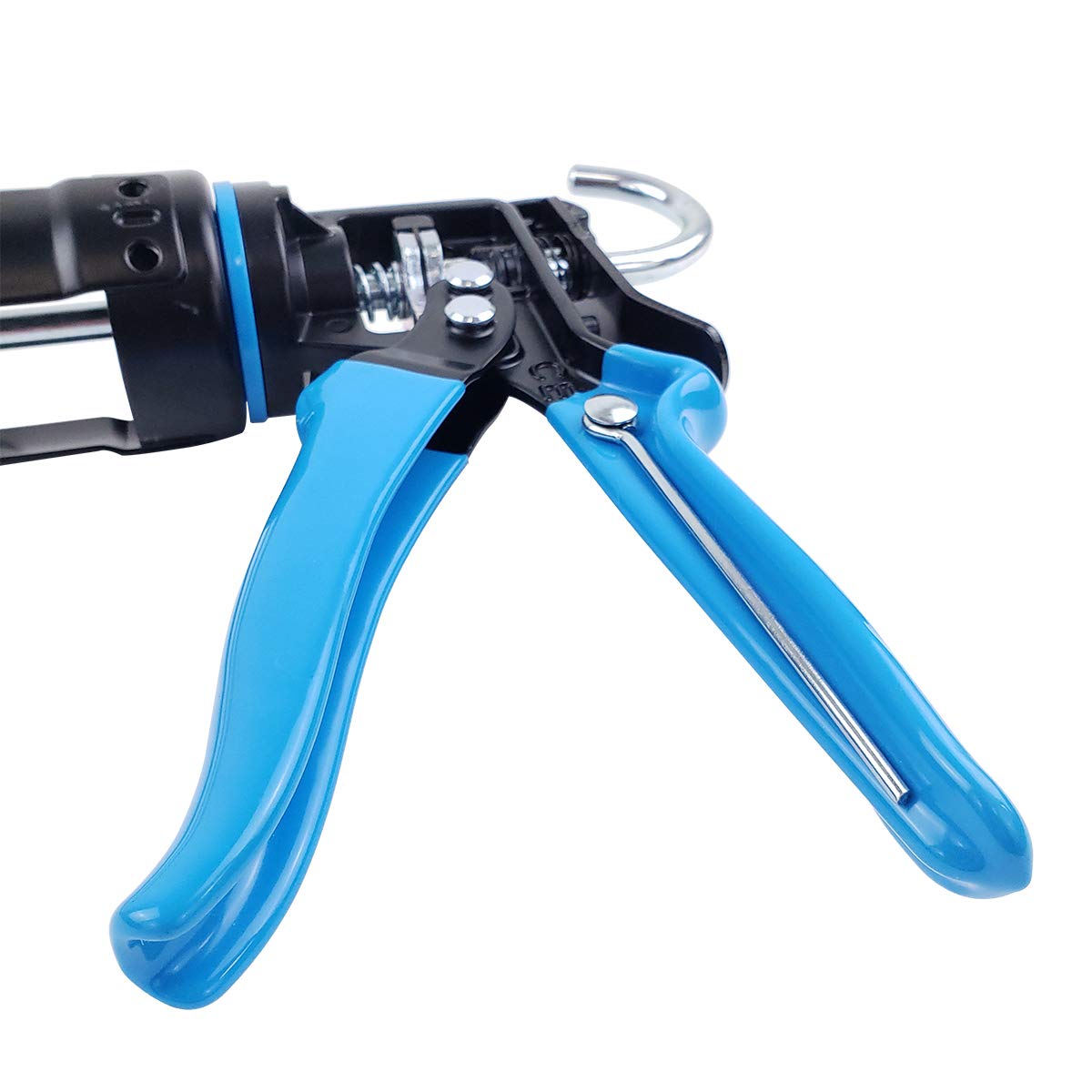 OX Tools Pro OX-P044410 Heavy Duty 10 oz Caulk Gun - 12:1 Thrust Ratio Caulking Dispenser for Sealant & Adhesive - Perfect for Home Repairs, Construction & DIY Projects