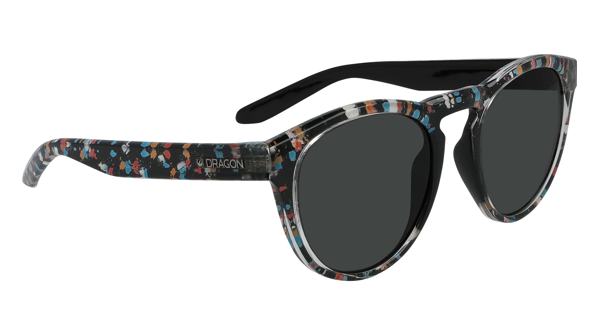 Dragon Opus Sunglasses - Bryan Iguchi Frame with Smoke Lens | Polarized UV Protection Sunglasses for Men & Women | Perfect for Outdoor Sports, Driving & Beach Activities