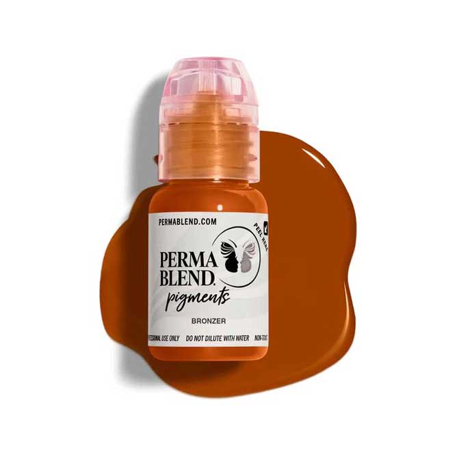 Permablend Bronzer - Long-Lasting Matte Bronzing Powder for Contouring & Highlighting | Ideal for Everyday Makeup & Special Occasions