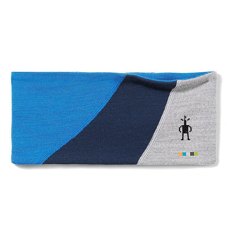 Smartwool Thermal Merino Wool Headband for Women & Men - Winter Running, Skiing & Outdoor Activities - Colorblock Design for Warmth & Style