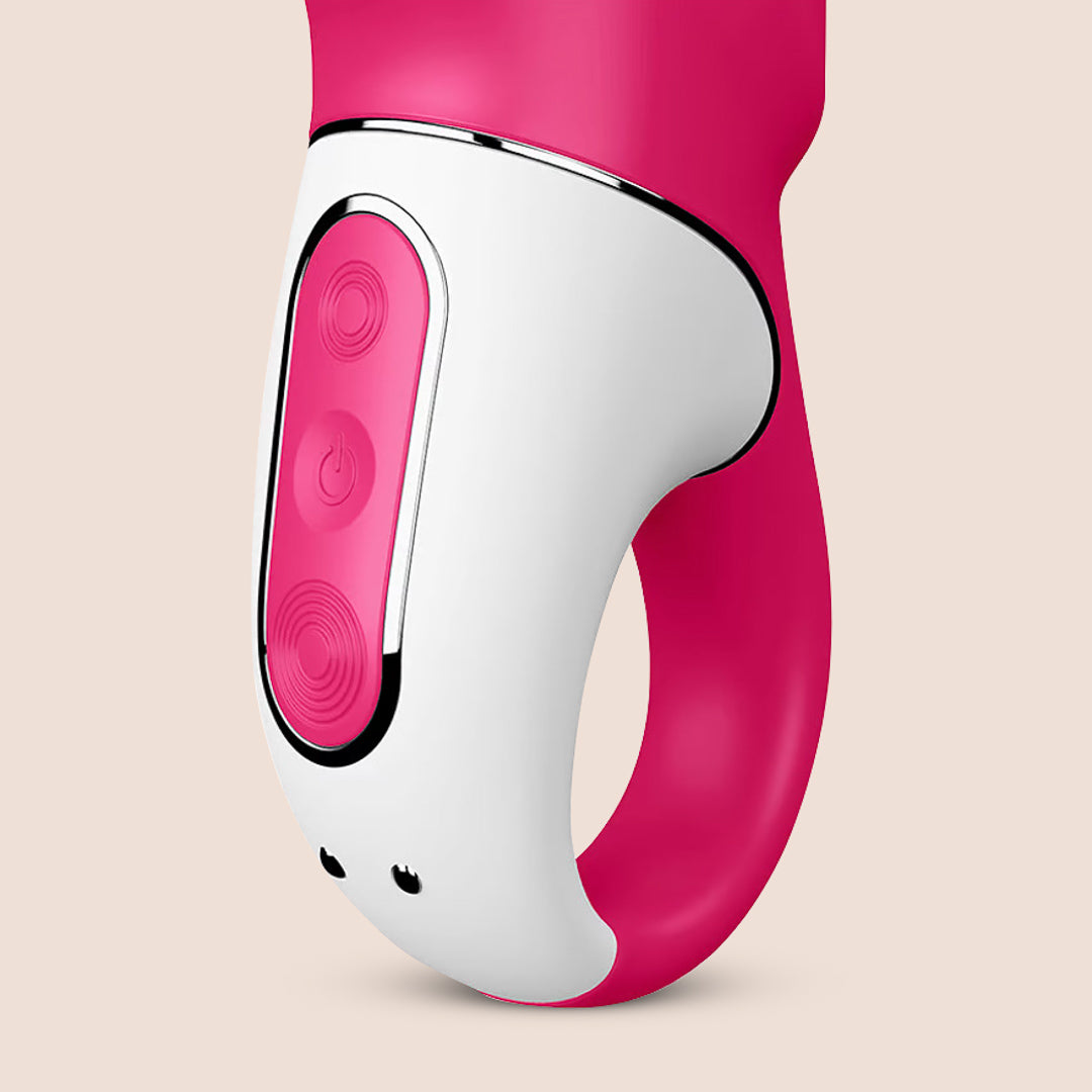 Satisfyer Mr. Rabbit Vibrator - Body-Safe Silicone Clitoral Stimulator for Women - Perfect for Solo Play & Couples Intimacy