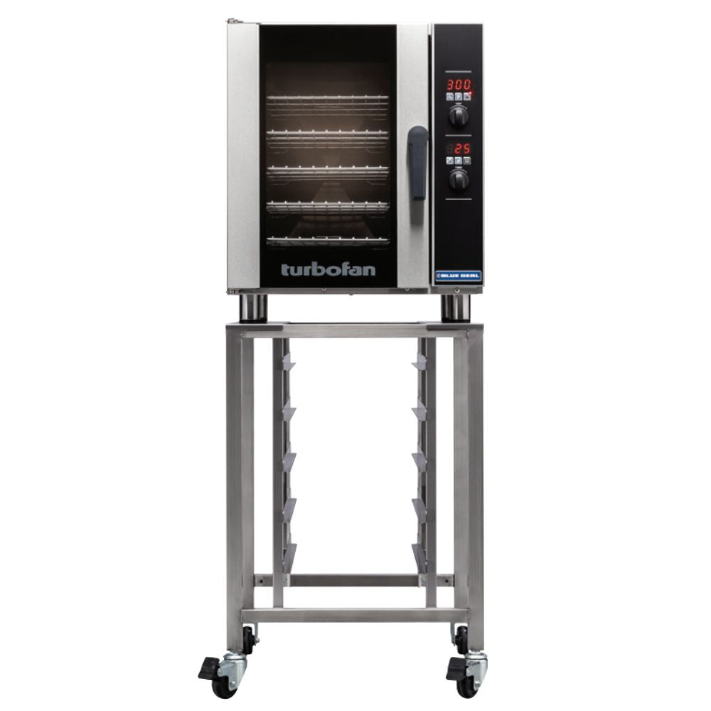 Turbofan E33D5/SK33 Half Size Convection Oven with Stand - Electric Countertop Oven for Baking, Roasting & Reheating - Perfect for Small Kitchens, Dorms & RVs