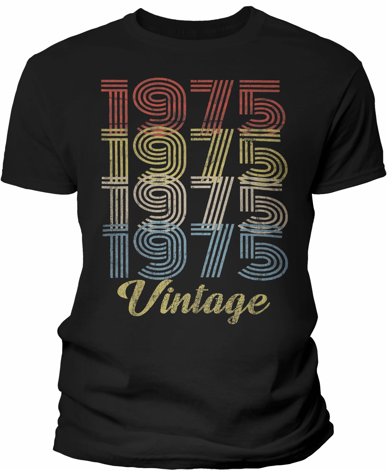 Vintage 1975 Retro 50th Birthday Gift for Men - Classic 50th Birthday T-Shirt - Perfect for Milestone Celebrations & Birthday Parties