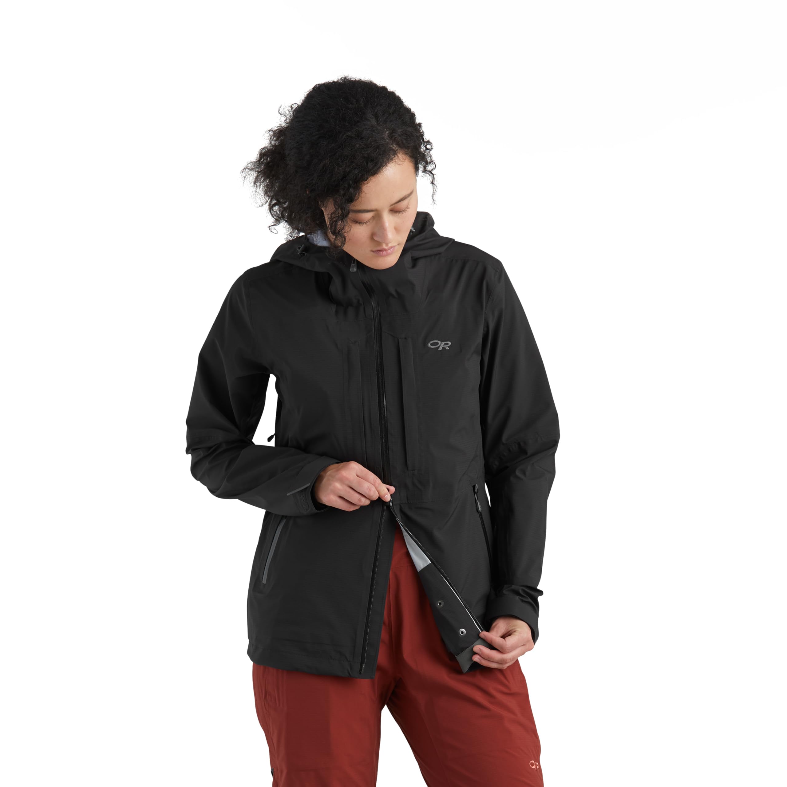 Outdoor Research Women's Carbide Jacket - Waterproof Windproof Hiking Shell for Outdoor Adventures | Perfect for Hiking, Camping & Mountain Climbing