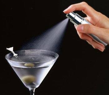 Premium Stainless Steel Martini Atomizer Gift Set - Cocktail Sprayer with Funnel for Dry Martini & Mixology - Perfect for Home Bars, Parties & Gourmet Cooking
