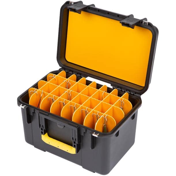 SKB Deep Lure Case - Waterproof Fishing Tackle Storage Box for Bass Trout Saltwater Fishing Gear - Perfect for Boat Kayak Shore Fishing Trips