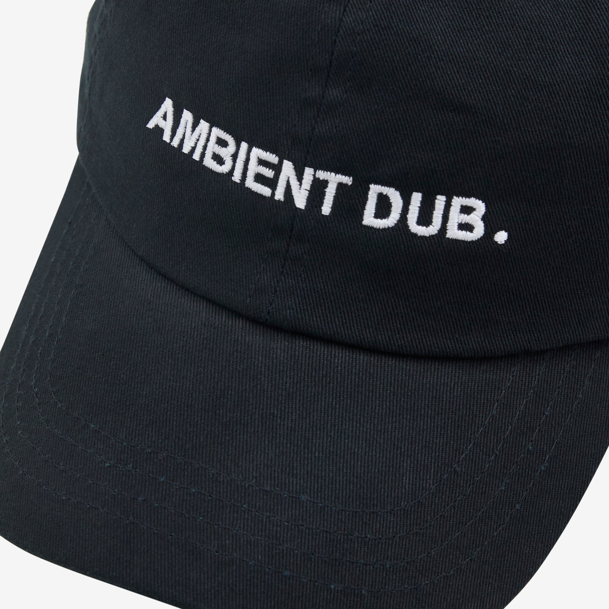 Ambient Dub Cap Black - Stylish Adjustable Baseball Hat for Men & Women - Perfect for Outdoor Activities, Sports, and Casual Wear