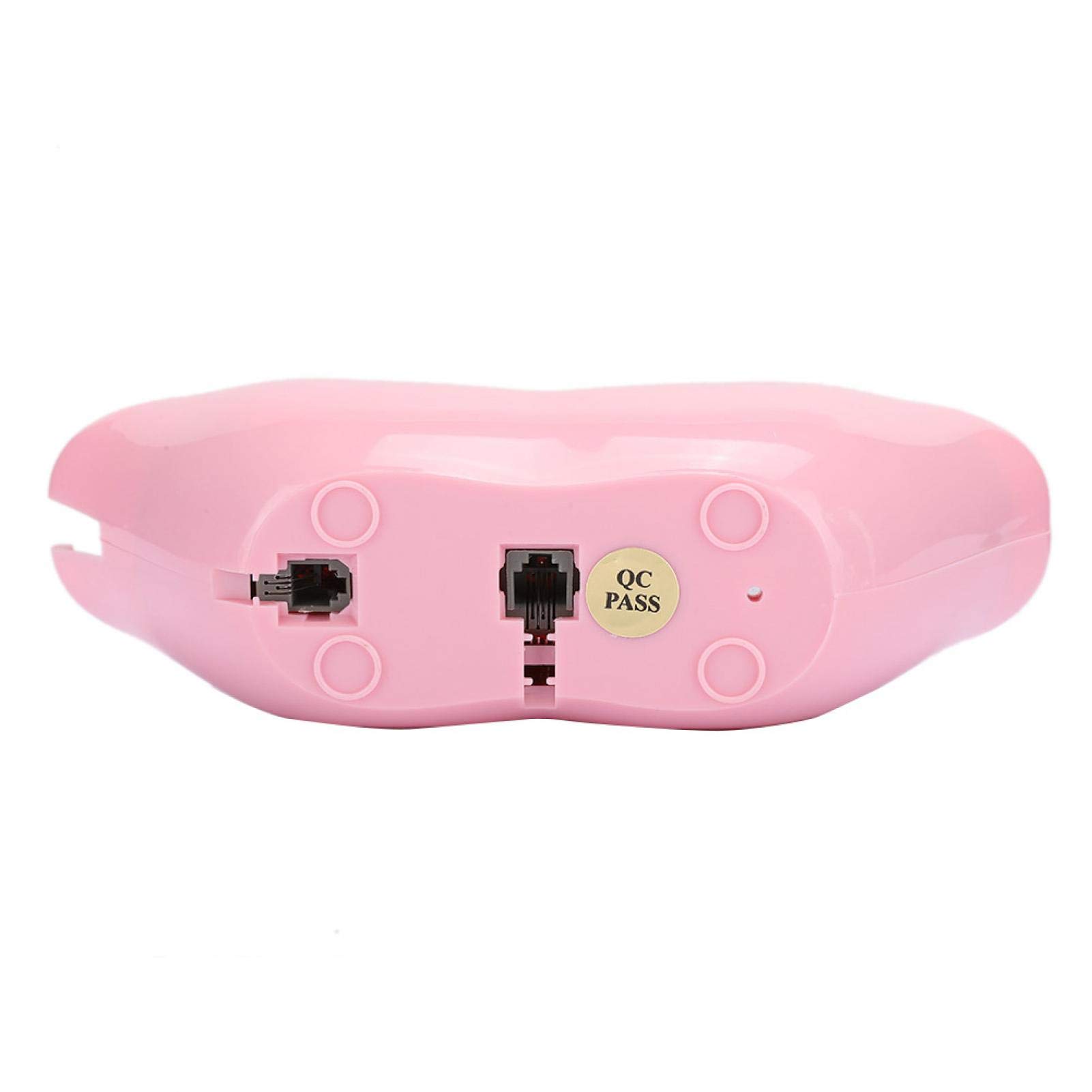 Mini Novel Telephone - Vintage Pink Lips Shaped Landline Desk Phone for Home & Office, Retro Home Decor, Perfect for Bedroom, Living Room, and Workspace (Pink)