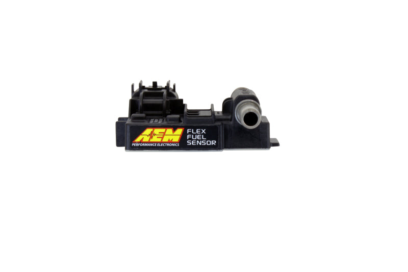 AEM Ethanol Content Flex Fuel Sensor Kit with 6AN Fittings - Compatible with E85 & Gasoline for Performance Tuning & Fuel System Upgrades