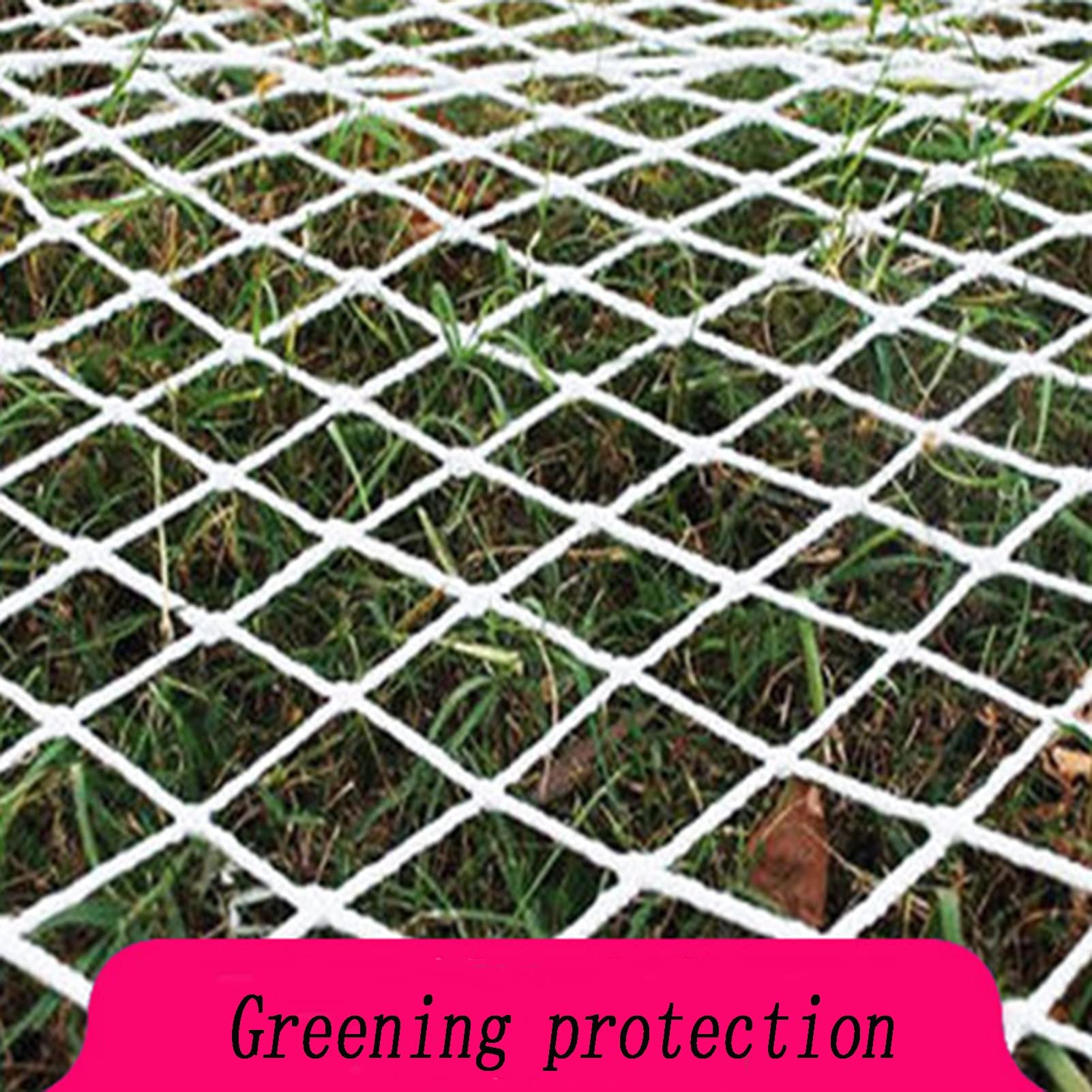 Stair Railing Safety Net - 10x10m (33x33ft) White Nylon Mesh for Outdoor Balcony, Garden Fence & Child Fall Protection - Durable Construction Safety Net with 10cm Mesh - Perfect for Home, Playground & Construction Sites