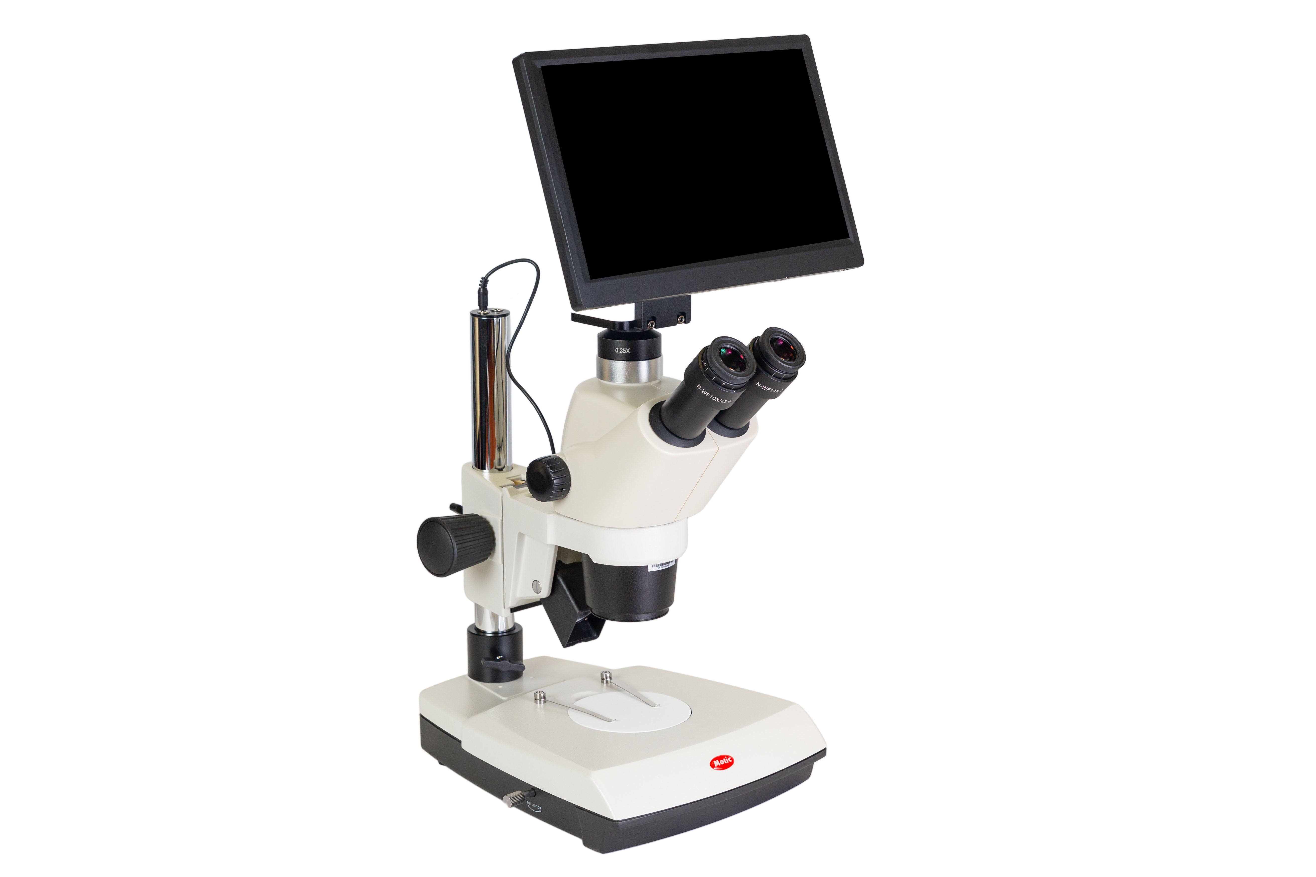 SMZ 171 Trinocular Stereo Microscope with Moticam BMH4000X Camera Bundle - Perfect for Lab Research, Industrial Inspection & Educational Use
