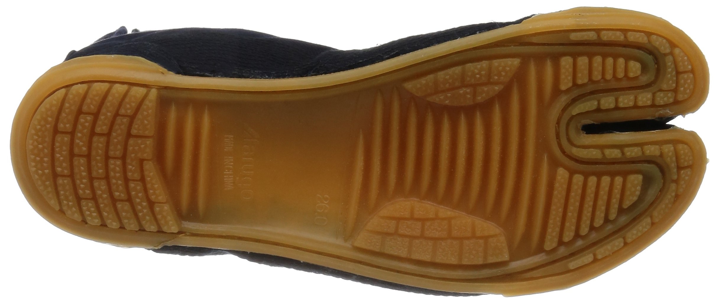 Traditional Japanese Tabi Shoes - Matsuri Jog Navy with 6 Clips | Comfortable Split-Toe Design for Martial Arts, Cosplay & Cultural Festivals