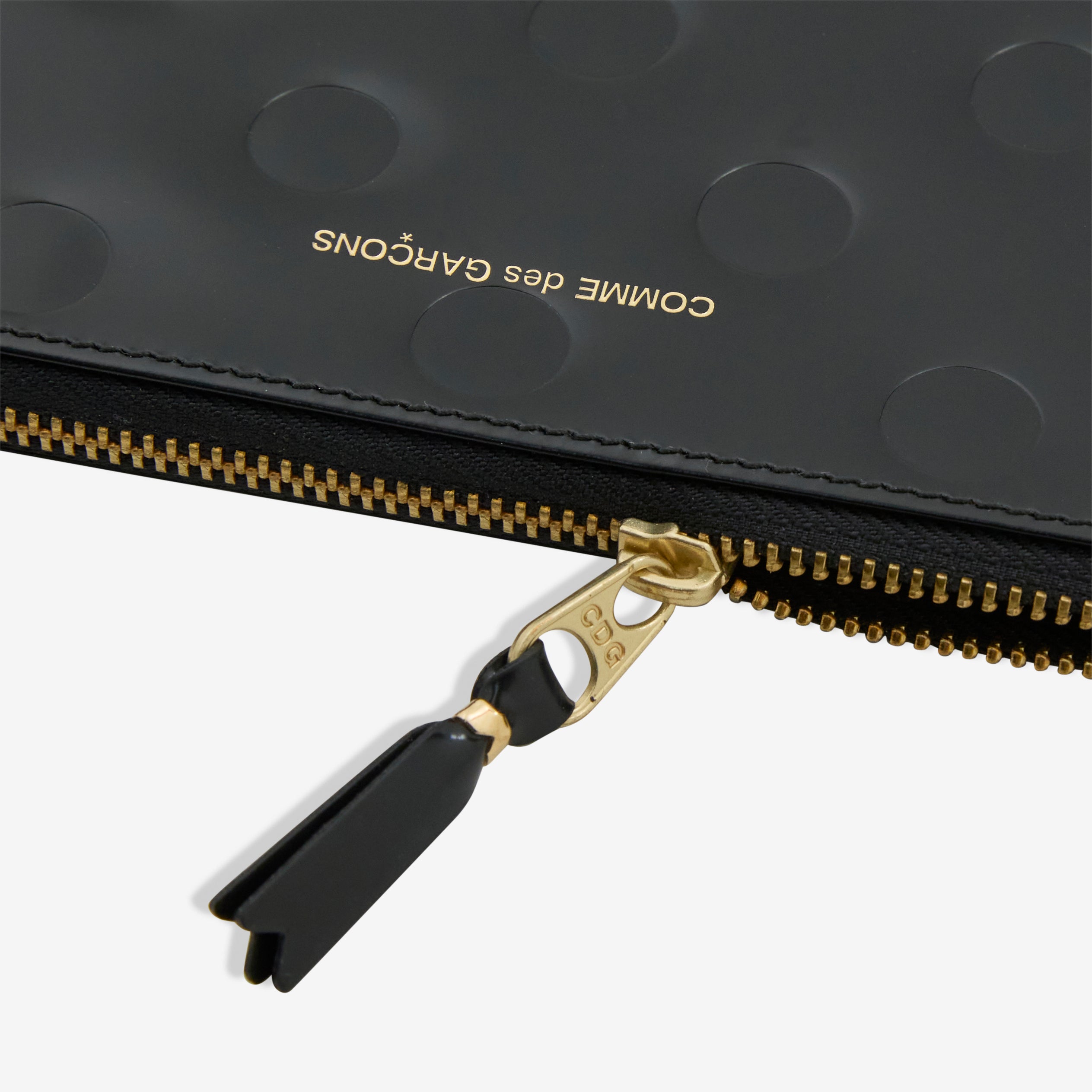 SA5100NE Polka Dots Embossed Leather Wallet for Women - Stylish RFID Blocking Bifold Wallet with Card Slots (Black) - Perfect for Everyday Use, Travel & Gift Giving