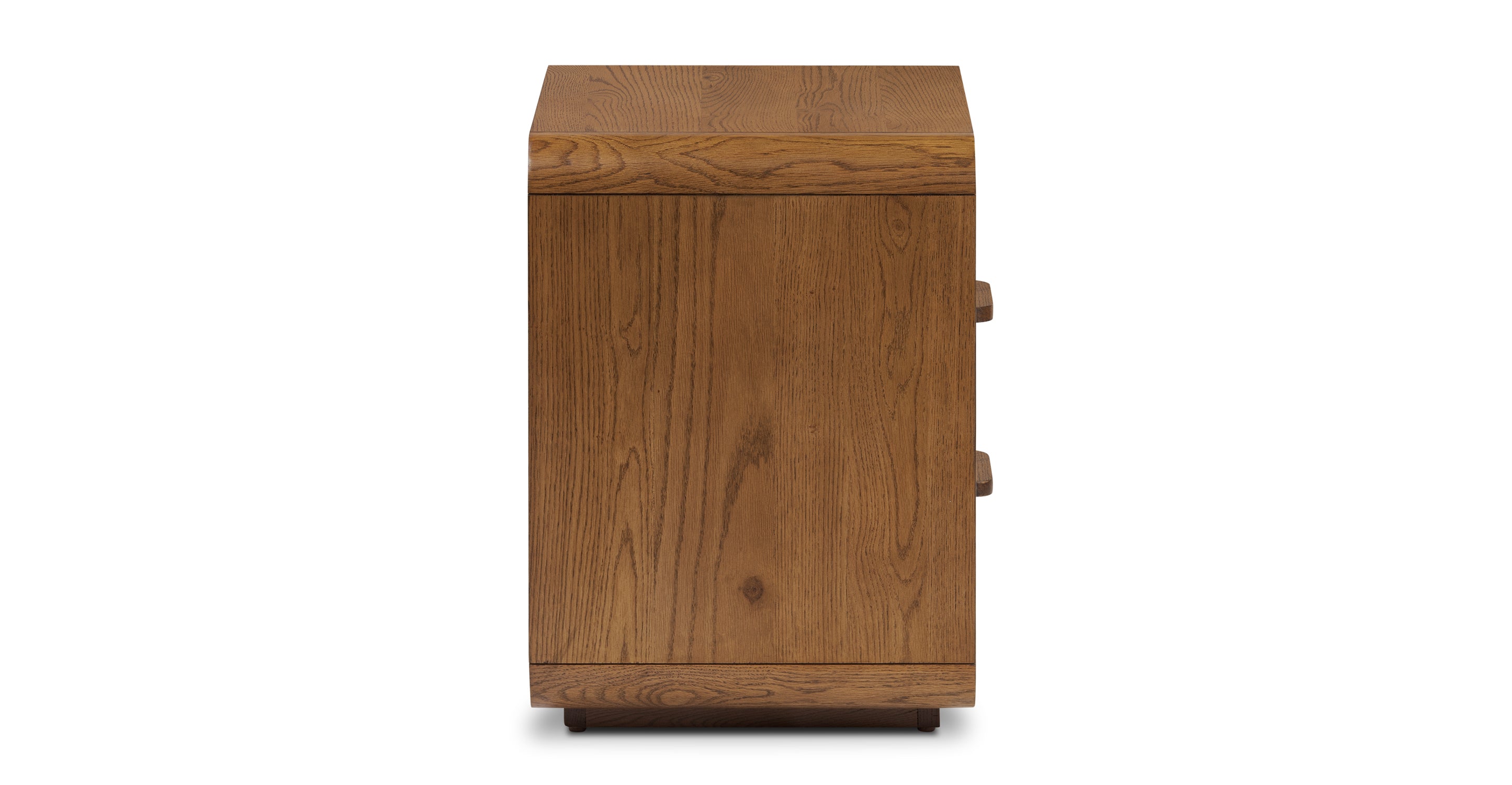 Modern Nightstand with USB Ports - Wooden Bedside Table with 2 Drawers & Charging Station - Perfect for Bedroom, Living Room, or Dorm Room Organization