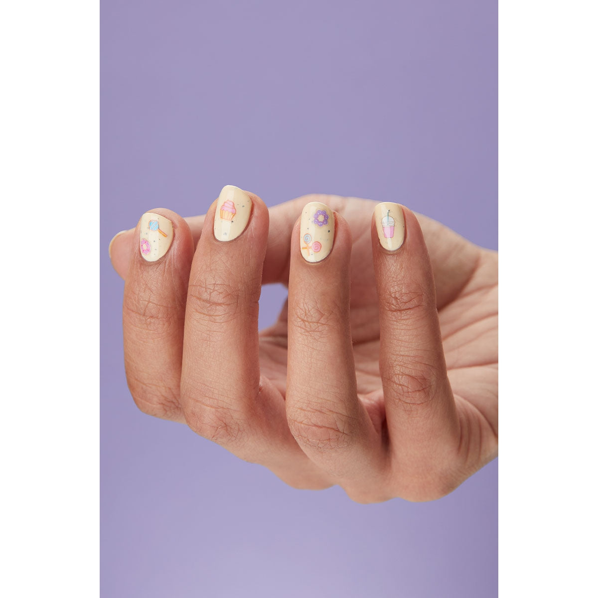 Cirque Colors Ready to Wear Nail Art Stickers - Gourmand Collection | Easy DIY Nail Decals for Salon-Quality Manicures at Home | Perfect for Parties, Weddings & Special Occasions