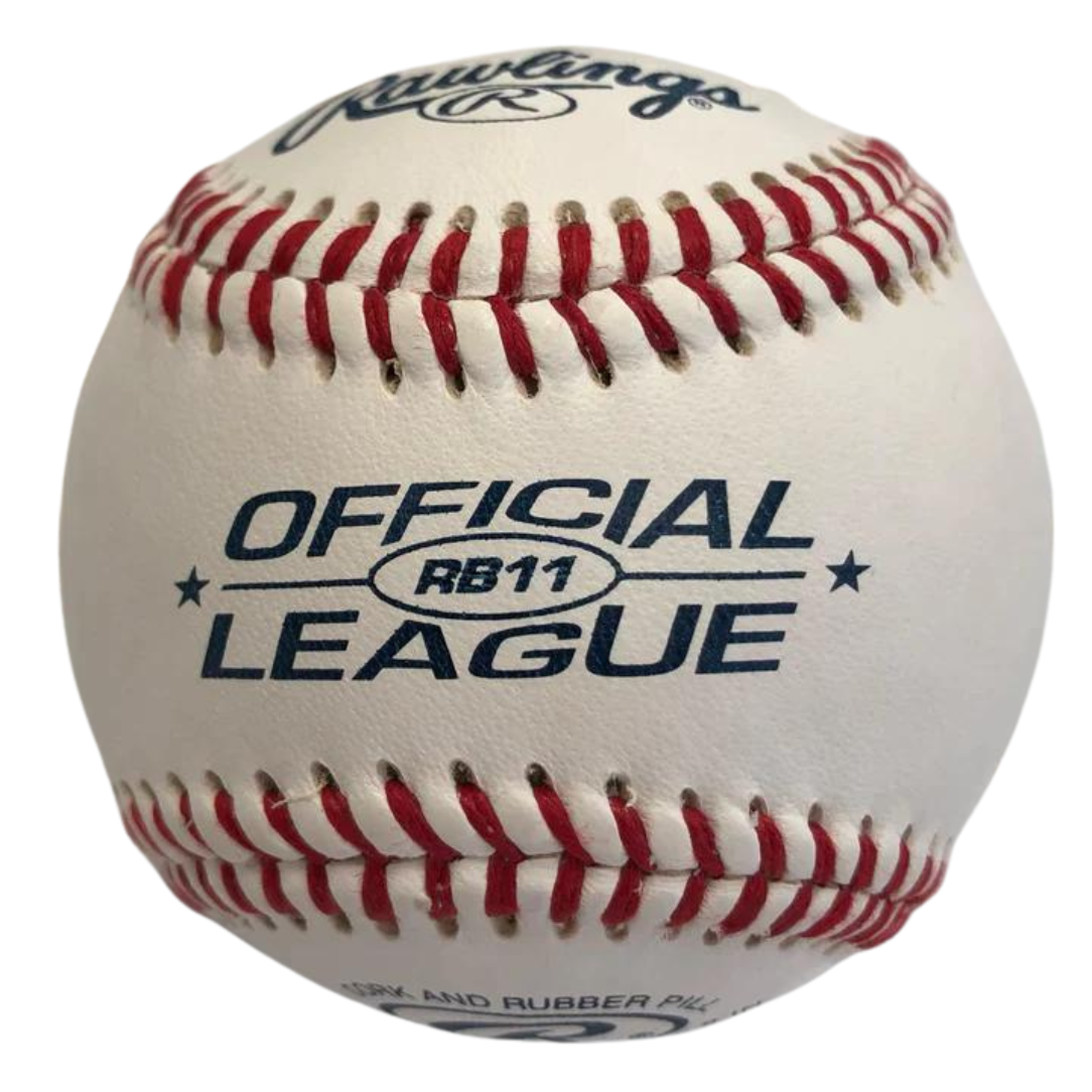 Rawlings RB11 9-Inch Baseball - Official Size & Weight for Youth & Adult Training - Perfect for Practice, Games, and Baseball Drills