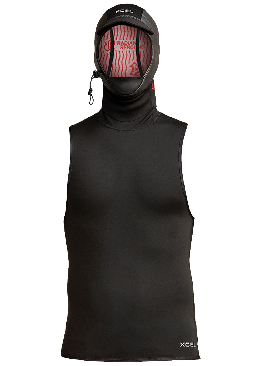 Xcel Men's Infiniti Thermo 1/2mm Hooded Wetsuit Vest - Surfing, Diving & Water Sports Thermal Protection