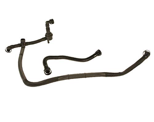 OEM Breather Hose Kit Replacement for Audi A3 A4 A5 A6 Q5 Q7 VW Golf Jetta Passat - Engine Ventilation System Repair Part (Perfect for DIY Mechanics & Auto Shops)