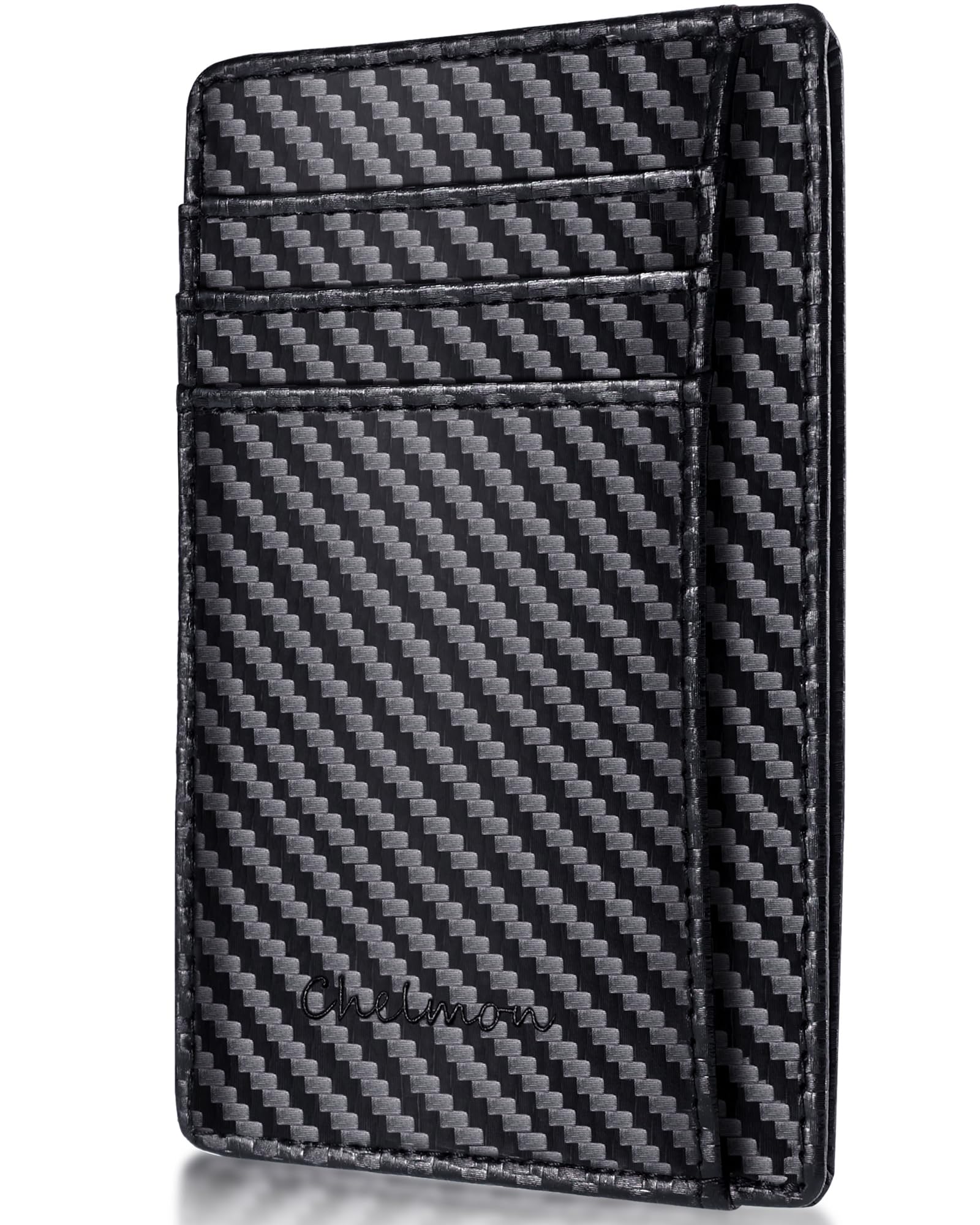 Slim RFID Blocking Wallet for Men - Minimalist Front Pocket Credit Card Holder - Perfect for Travel, Business & Everyday Use