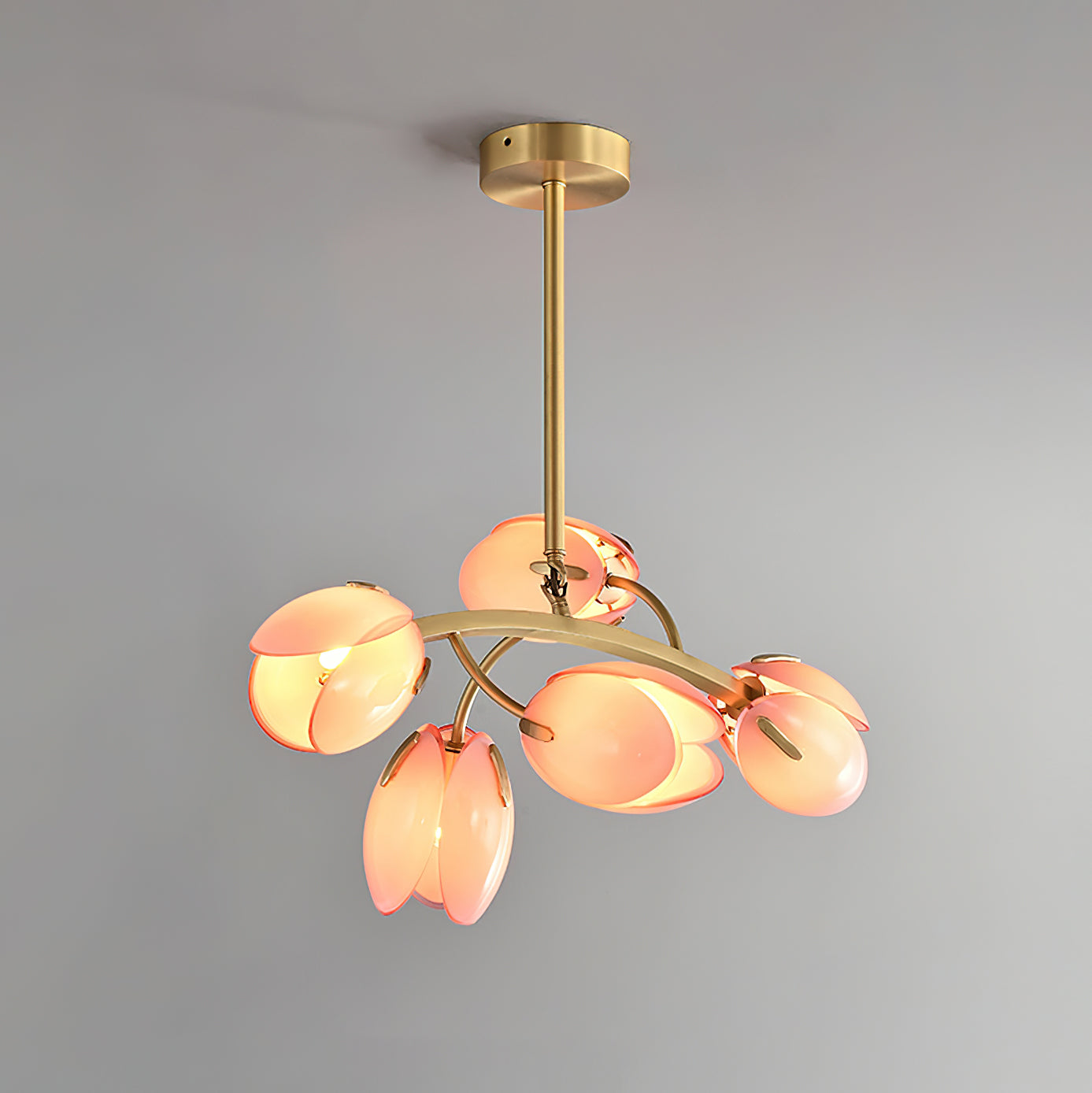 Belluno Crystal Chandelier - Elegant Modern Ceiling Light Fixture for Dining Room, Living Room & Bedroom - Perfect for Home Decor & Wedding Venues