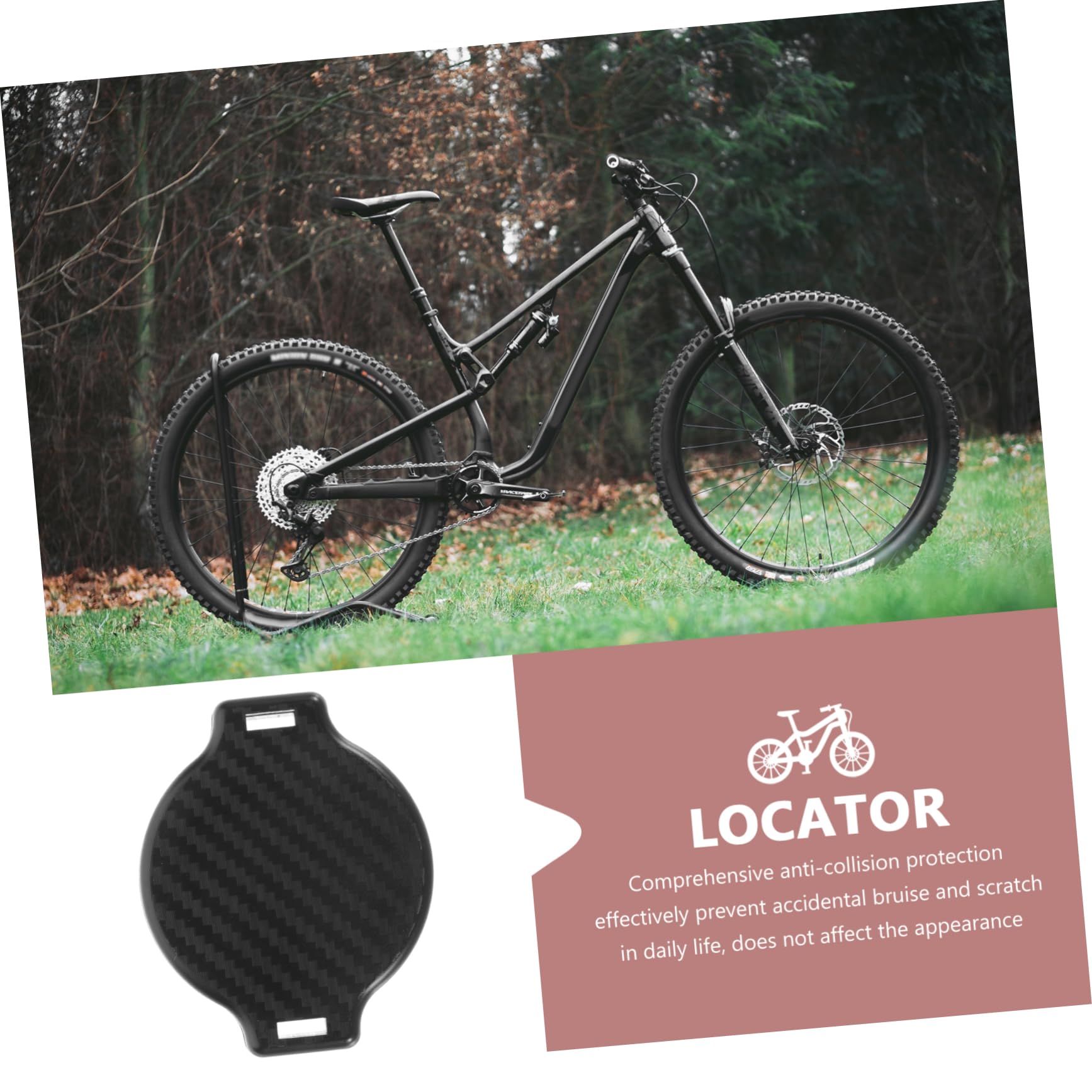 Premium Bike Saddle AirTag Holder - Durable & Easy Install GPS Tracker Mount for Cycling, Commuting & Outdoor Adventures | Homoyoyo Craftsmanship