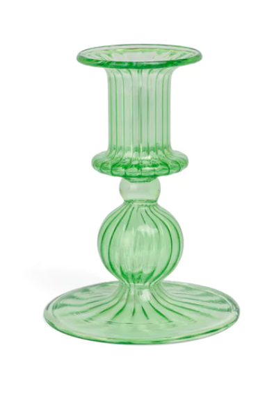 Elegant Green Spark Small Candle Holder - Perfect for Romantic Dinners, Wedding Decor & Home Ambiance