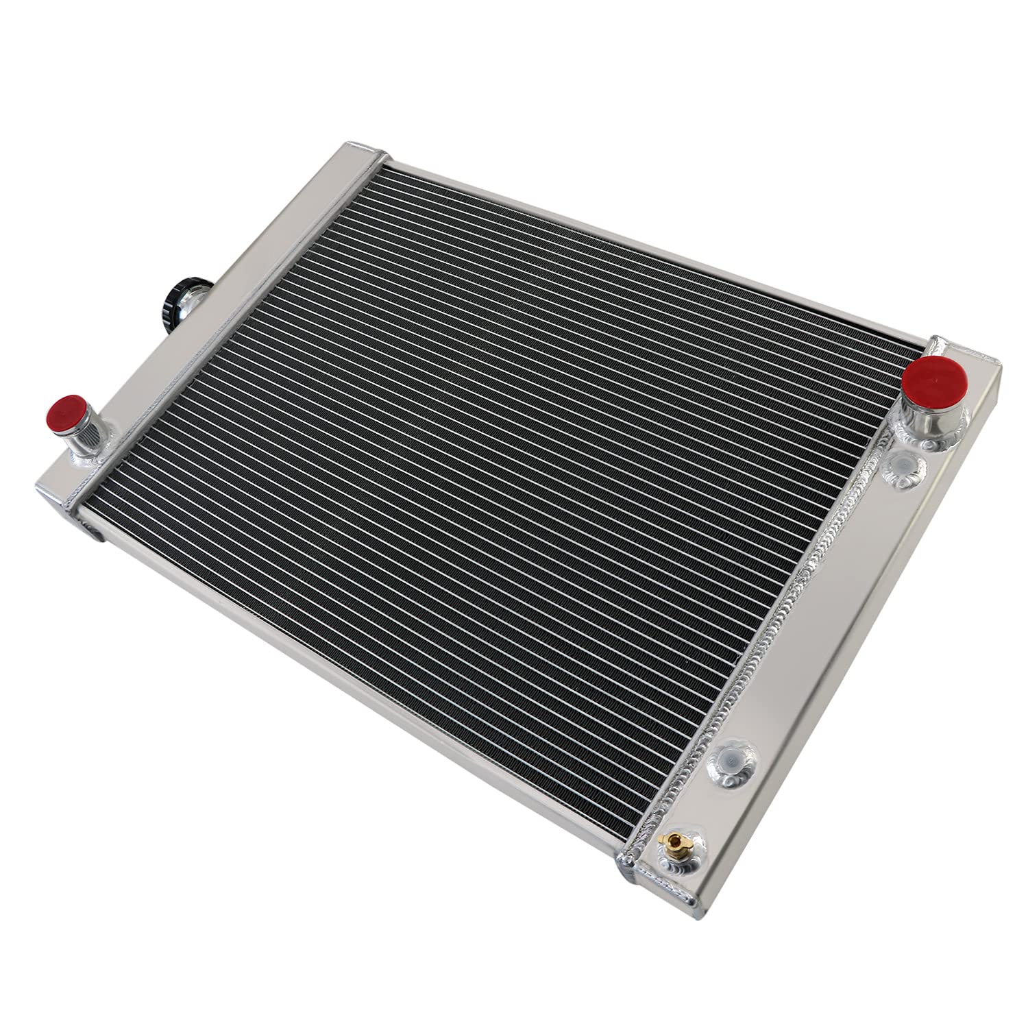 Aluminum 3-Row Radiator for 1930-1950 Chevy/GMC Medium Nose Cars & Hot Rod Trucks - High-Performance Cooling Upgrade for Classic Car Restoration & Custom Builds