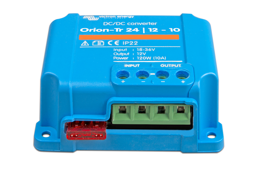 Orion 24V to 12V DC-DC Converter 120W Non-Isolated Power Supply - for Car Audio, RV, Marine & Off-Grid Solar Systems