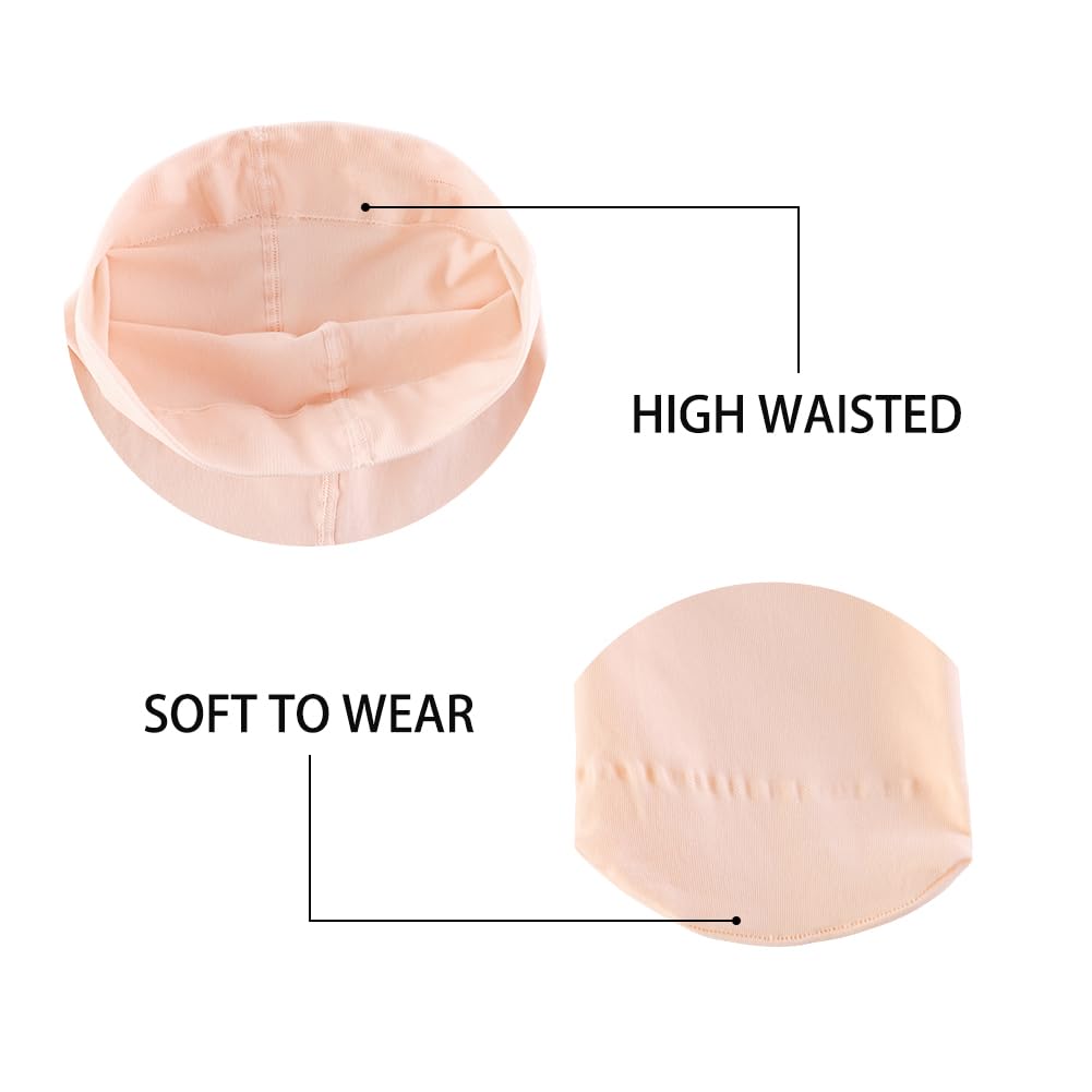 EQSJIU Girls Ballet Dance Tights - Ultra Soft Stretchable Footed Leggings for Ballet, Jazz & Dance Class (Pink) - Perfect for Recitals, Practice & Winter Warmth