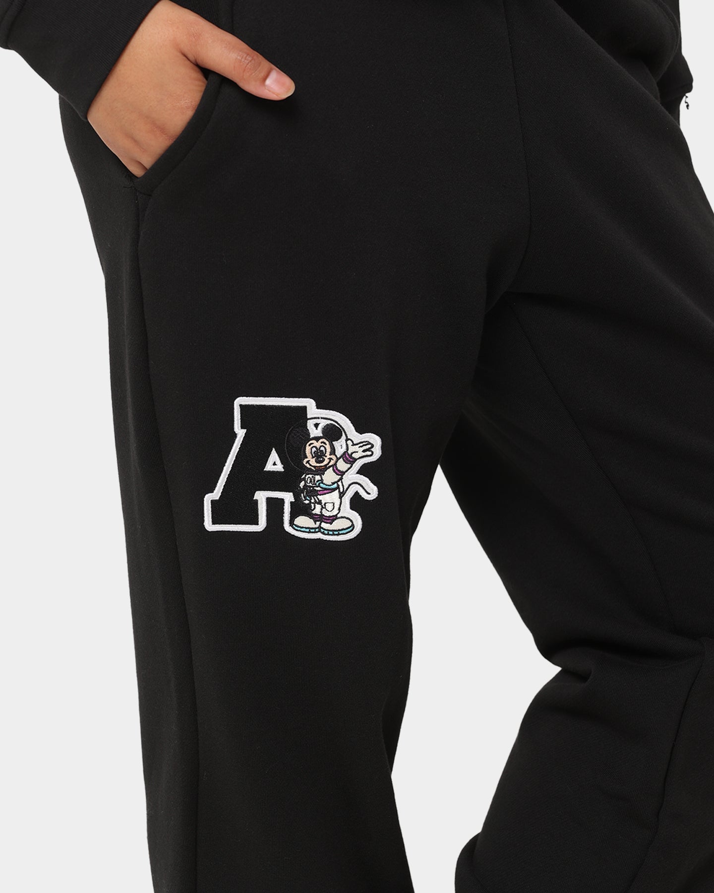 Adidas X Disney Women's Jogger Pants - Black Athletic Lounge Pants for Women - Casual Workout & Home Comfort Wear