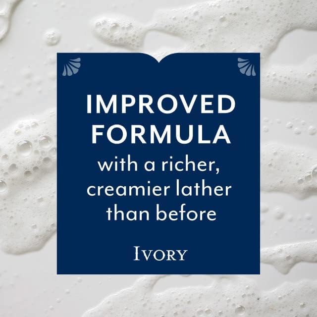 Ivory Original Body Wash for Sensitive Skin - 21 oz (Pack of 3) | Gentle Cleansing & Moisturizing | Perfect for Daily Shower, Travel & Gym Use