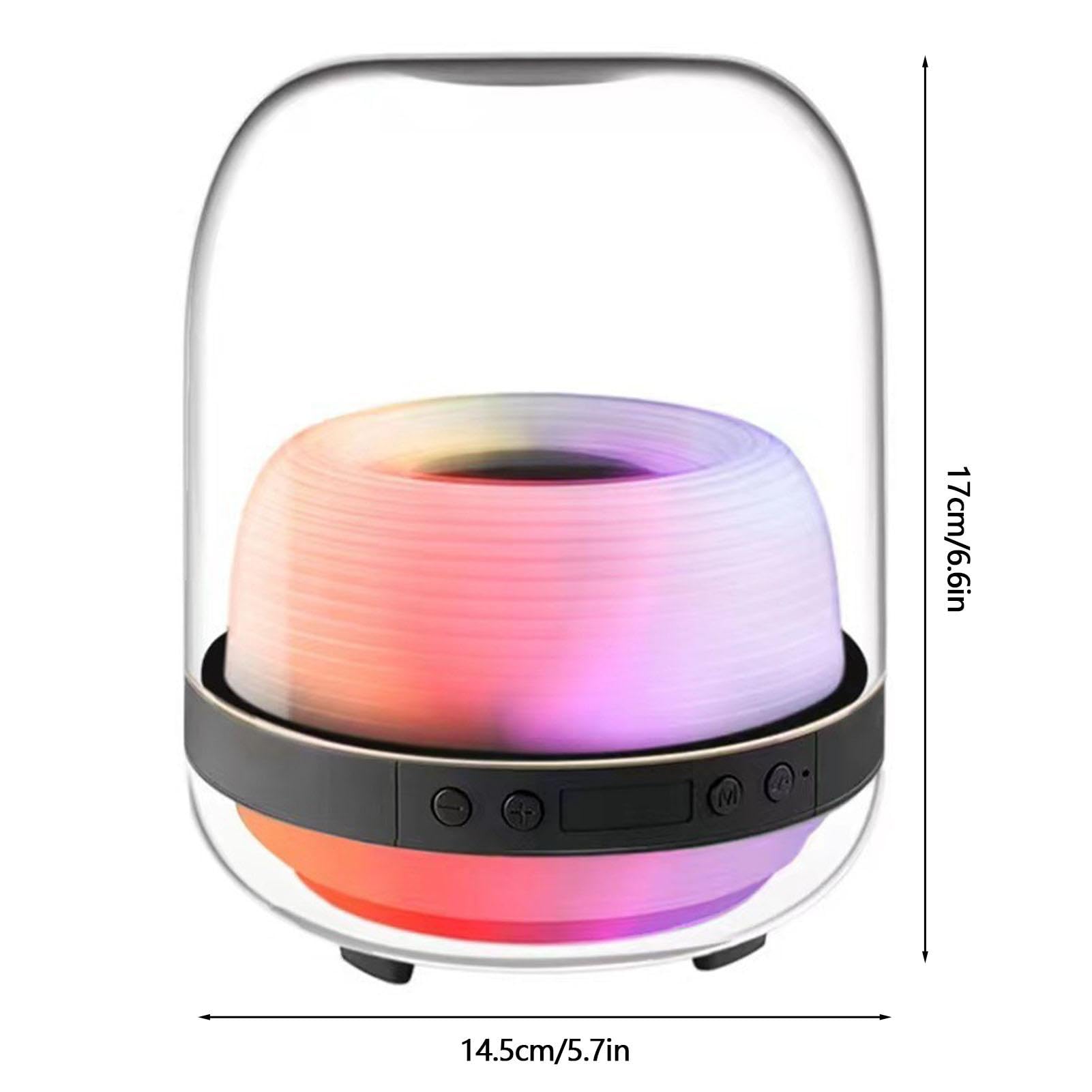 Huayeex Wireless Bluetooth Speaker with Surround Sound - Portable Loudspeaker for Home, Dorm, Apartment & Outdoor Use | Perfect for Parties, Travel, Backyard Gatherings & Indoor Entertainment