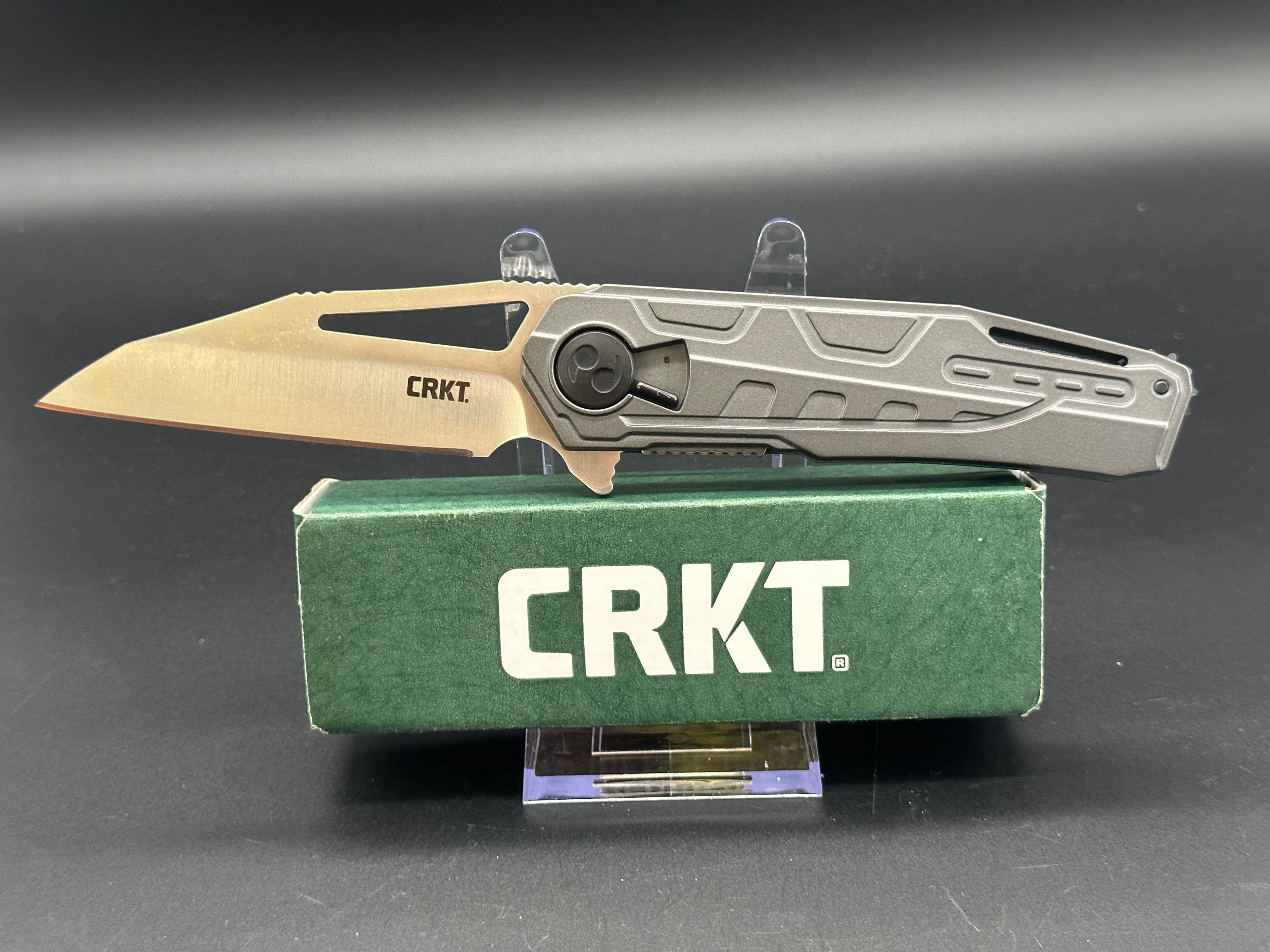 CRKT Raikiri Folding Pocket Knife - EDC Tactical Knife with Razor-Sharp Blade for Outdoor, Camping, Hiking & Survival Gear