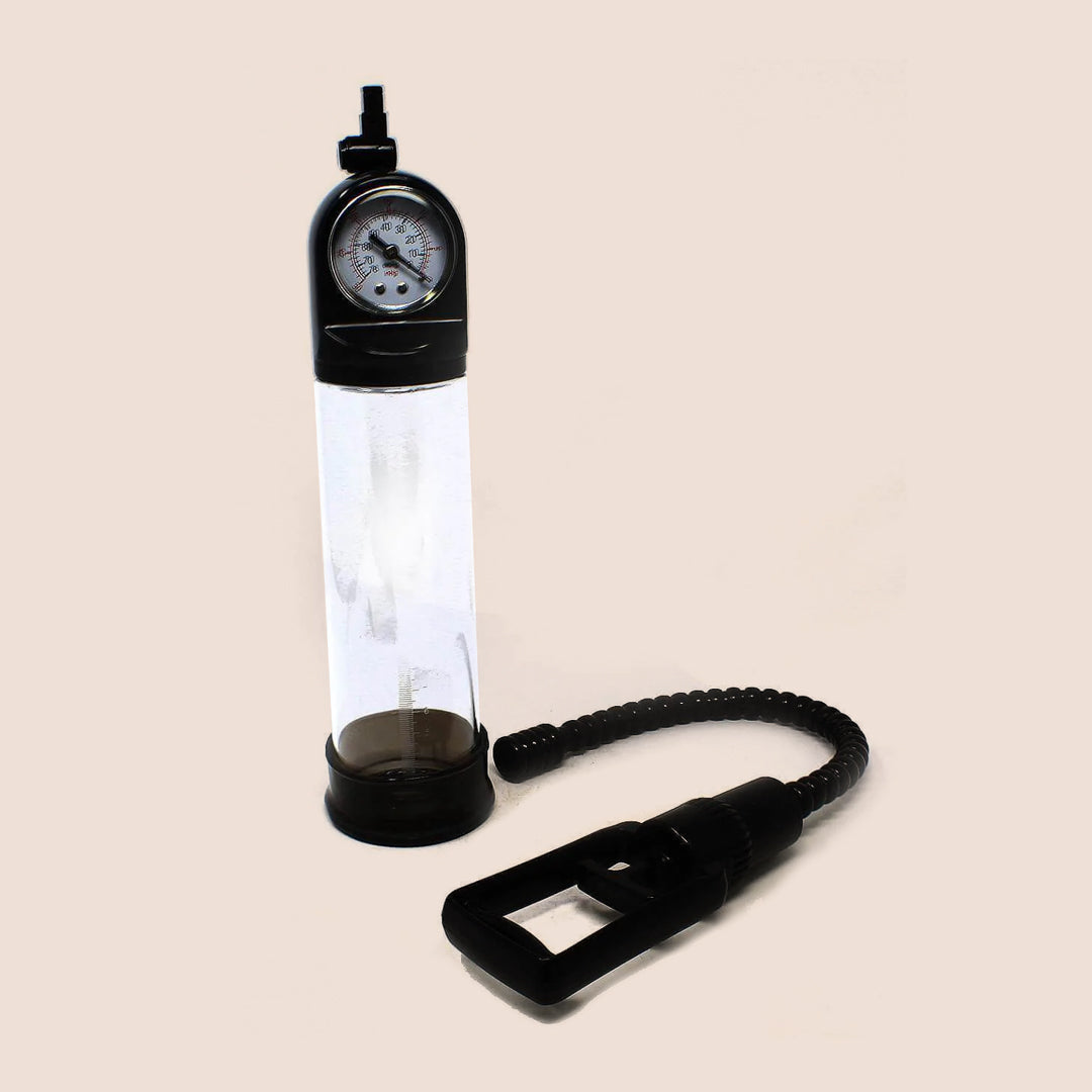 Optimum Series® Master Gauge™ Penis Pump with Easy-to-Read Pressure Gauge - Enhance Intimacy & Performance for Men | Perfect for Couples, Solo Use & ED Therapy