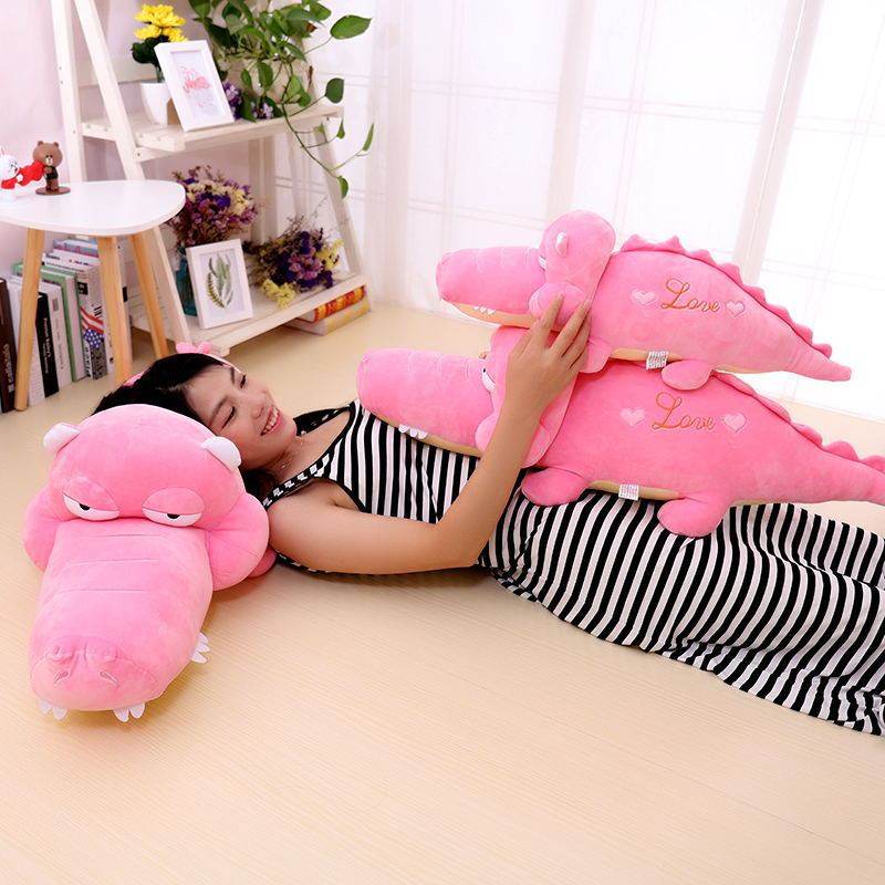 Cuddle Croc Plush Toy | Soft Stuffed Crocodile Animal for Kids & Adults | Perfect for Bedtime, Nursery Decor & Gifts